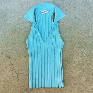 Vintage Italian Ribbed Tank